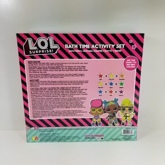 L.O.L. Surprise bath time activity Set 12 pieces - Picture 5 of 13